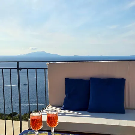 Sun & Relax, Relaxing Location With Seaview * Massa Lubrense